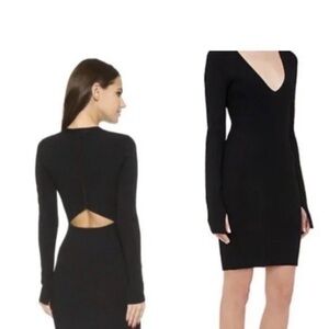 Rag&Bone Galina Knit Open Back Dress